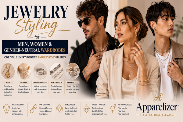Jewelry Styling for Men, Women and Gender-Neutral Wardrobes: A Modern Guide to Personal Style