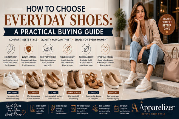 How to Choose Everyday Shoes: A Practical Buying Guide for Comfort, Style & Durability