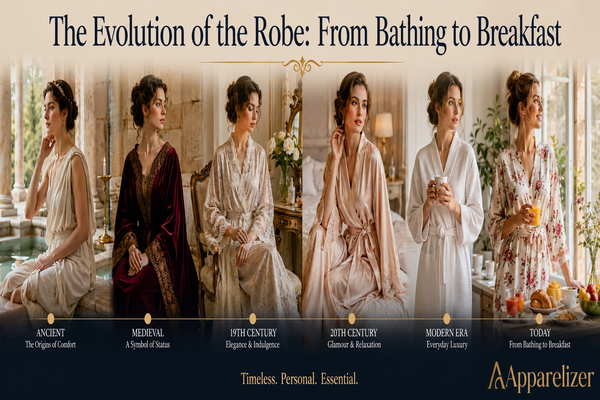 The Evolution of the Robe: From Bathing to Breakfast – A Timeless Fashion Journey