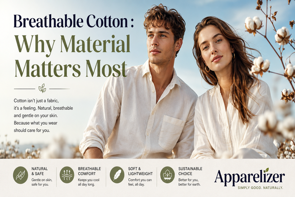 Breathable Cotton: Why Material Matters Most for Comfort, Style, and Everyday Wear