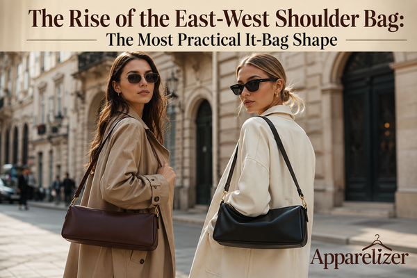 The Rise of the East-West Shoulder Bag: Why This Practical It-Bag Shape Is Dominating Modern Fashion Trends